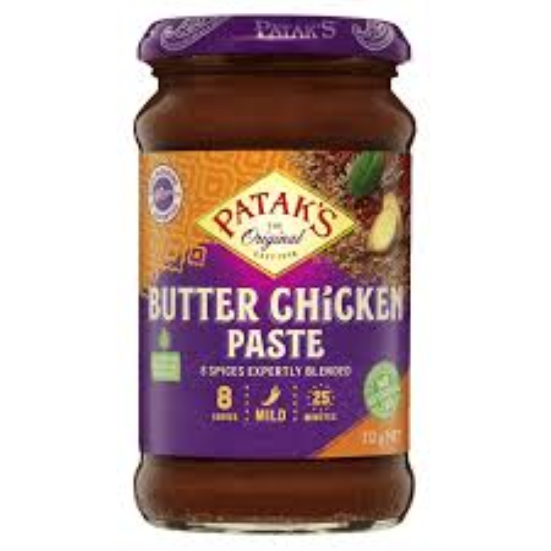 PATAK BUTTER CHICKEN SPICE PASTE MILD 312G